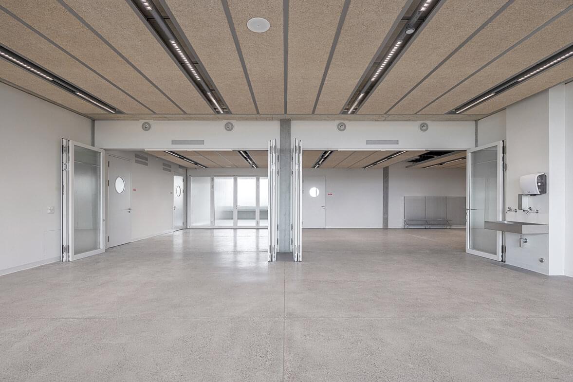Drehfalttüre - CLUSTAR - flexible Raumtrennung | © Olivier Brandes