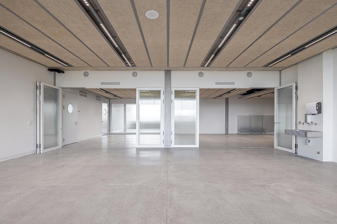 Drehfalttüre - CLUSTAR - flexible Raumtrennung | © Olivier Brandes